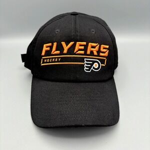 Fanatics Pro Authentic Philadelphia Flyers Hat Cap Black Strap Back NHL Hockey